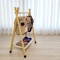 싸다구 애견용 행거 옷장 고양이 수납장 반려 강아지 동물 우드 용품 원목 인디언, 우드인디언행어L