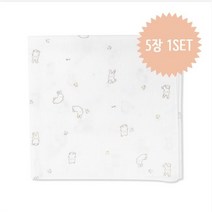 오가닉맘 TC01 말랑래빗손수건세트 MIR7HT02