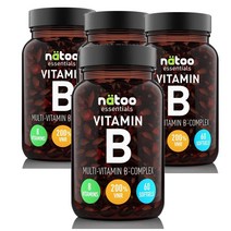이탈리아 나투 NATOO 필수 비타민B 복합체 60캡슐, 4팩