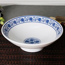 중청 멜라민그릇 스페셜 원형접시 볼 중 쌀국수 짬뽕 짜장면 라면 우동 라면기 우동기 그릇