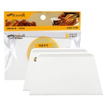 올콕직사각 스크래퍼 2p 10개 set 스레퍼 플라스틱헤라 물밀대 스크 공구 인테리어+allcokㅍㄱ, 이상품이좋아요, 이상품이좋아요