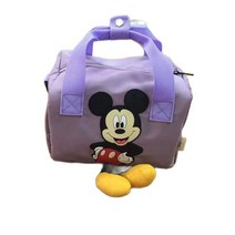 무선 게이밍 버티컬 손목 편한 마우스 mickey mouse new girl children single shoulder 기울어진 가방 귀여운 메신저 핸드백 kids black, 자주색