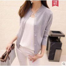 스웨터 가디건 아이보리 코트 라쿤 롱 캐주얼 가을 겨울 2022 봄과 짧은 느슨한 여성 셔츠 바닥 니트 카디건 얇은 zx226의 한국어 버전