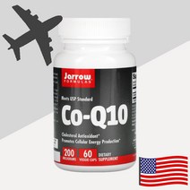 재로우 포뮬러스 자로우 코엔자임Q10 CoQ10 조효소 200mg 60캡슐, 1개