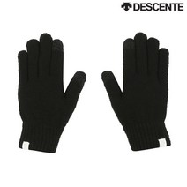 데상트 트레이닝 탁텔 베이직 장갑 SM323TGL90 BLK, 블랙