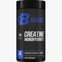 바디빌딩 크레아틴 모노하이드레이트 1.5g 캡슐, 120개입, 1개
