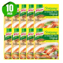 Knorr Sinigang Sampalok Mix Original 44g*10pcs 크노르 시니강 삼팔록 믹스 오리지날 44g*10팩, 10개, 44g