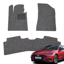 포시즌 현대 쏘나타 전용 소나타 전차종택시포함 제작가능 1+2열 확장일체형 코일 자동차매트, 쏘나타 LF/뉴라이즈 하이브리드(2014.3~2019), 블랙