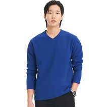 데이블랙 남성용 브이 넥 긴 팔 티셔츠 DBL001101085