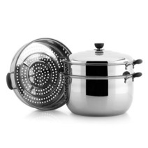 퀸센스 [세신 퀸센스]로망 3중바닥 스테인레스 대형 찜기40cm, 선택완료, 단품없음