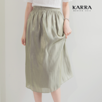 카라 KARRA 실키에이라인밴딩스커트_KB3SSK029Q