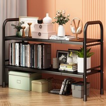 무타공 철제 2단선반 수납선반 스탠드선반