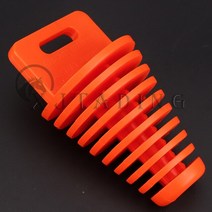 바이크 오토바이 배기 파이프 4 스트로크 머플러 소음기 33-62mm 워시 플매트 카펫 러그 더트 보호대, [01] 주황색