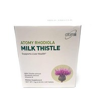 Atomy Rhodiola 밀크시슬 실리마린 Milk Thistle 120정