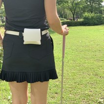 여성 골프힙색 골프공 주머니 볼주머니 벨트형 파우치, 힙색-네이비