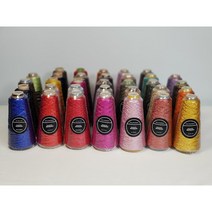 트윙클폴리메탈 - 뜨개실/반짝이실/코바늘실/튜브사/얇은실/레이스뜨기/콘사, 08.연노랑