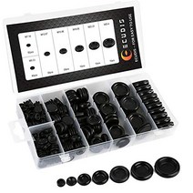 ECUDIS 170Pcs Rubber Grommet Firewall Hole Plug Set Electrical Wire Gasket Assortment Set of 7 Diff