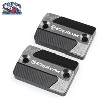 sym cruisym 300 gts 300i gts300i joymax z300 오토바이 액세서리 cnc 알루미늄 프론트 브레이크 유체 리저버 탱크 커버 캡, 크루심 그레이