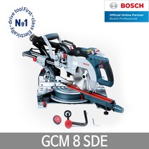 보쉬 GCM8SDE 슬라이딩 각도절단기 8인치 톱날1개포함, 단품