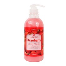 쥬리아 루나리스 바디워시 750ml / 딸기, 단품