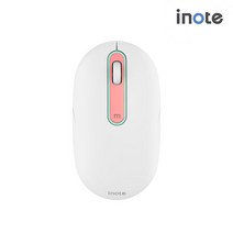 아이노트 MC340RB 충전식 블루투스 무선 마우스, 화이트