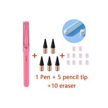16 개 대 영원한 연필 무제한 쓰기 아트 스케치 페인팅 디자인 도구 학교 용품 문구 선물, Rose red-16PCS