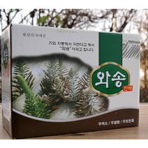 자연선물 신비의 약초 와송즙 100ml x 60p 1박스 국내산 100% 생와송 청정지역 자연주의 무첨가, 1개