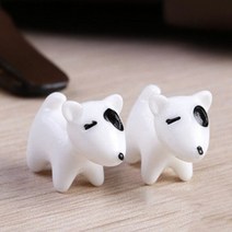 귀여운 강아지 피규어 모형 미니어처, 상품선택, 블랙