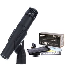 SHURE SM57 용 전설적인 다이나믹 전문 유선 핸드 헬드 카디오이드 가라오케 마이크 무대 스튜디오 녹음, CHINA_Black
