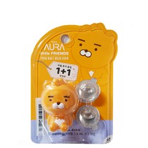 카카오프렌즈 방향제, 통풍구형 2mlx2개(플로라)-리틀라이언, 1개