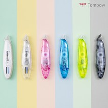 톰보 모노 에어 MONO AIR 펜타입 수정테이프 리필형, 블랙