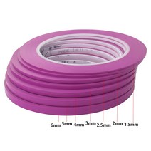 접착제3M 471 비닐 테이프 Fineline 파인 라인 핀 스트라이핑 마스킹 플로어 2mm 3mm 5mm x 33m 퍼플, 02 3mm_01 33m