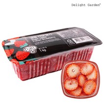 딜라잇가든 [딜라잇가든]냉동 국내 80 가당딸기 1kg, 1개