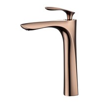 kohler 콜러 세면대 수도꼭지 세면대 구리 골드 수도꼭지 욕실 위 카운터 블랙 하이 엔드, 블랙 쇼트