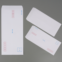 규격 편지 봉투 70매입 무지 편지지 경조사 부조금 서류 우편발송 청첩장 묶음, 기본 인쇄형