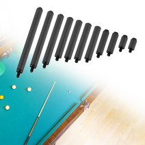 당구 익스텐션 큐대 큐연장대 큐 샤프트 연장 후면 플러그, 9.10 Inch