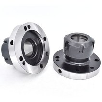 ER16 ER50 ER25 ER32 ER40 100mm 80mm 직경 미니 플랜지 4 축 카트리지 콜렛 고정 척 CNC 밀링 선반 공구용, ER25-D100 (7 Hole), 03 ER25 D100 (7 Hole)