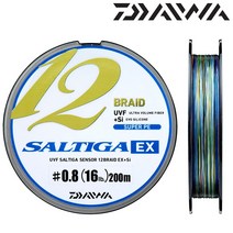 다이와 UVF 솔티가 12 EX+Si 0.6호 0.8호 200m 300m 400m 바다 루어 합사, 3호