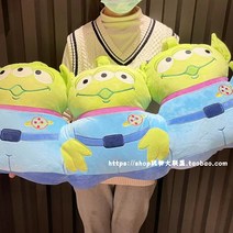디즈니 캐릭터 토이스토리 알린 대형 쿠션 선물, 115x48CMcm
