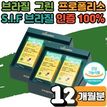 식 약 처인증 브라질 그린 프로 플로 폴리스 아연 C 구강 입속 입안 헐었을때 통증 항균 건강 혀 혓바닥 갈라짐 환절기 면역기능 세포분열 에좋은 청소년 온가족 부모님 12개월