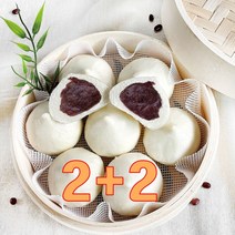 찐빵 단팥빵 옥수수찐빵 골라담기 2+2 총4봉지 3000g 미니 옛날 팥빵 호빵 팥호빵 옥수수빵 꼭지 캐릭터 빵, 단팥+단팥, 단팥+단팥
