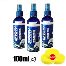 300ml s3 자동차 플라스틱 복원제 폴란드어 내부 외부 트림 오래 지속되는 클리너 에이전트 소수성 코팅 플라스틱