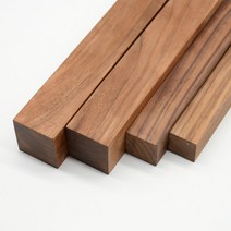 한치각 다루끼 각기목 월넛 소송 목재 재단 가벽 각목, 20mm x 15mm - 길이 20cm