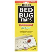 P F HARRIS Irresistible Lure Bed Bug Traps 4 traps, 1