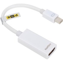 Mini DP(M) to HDMI(F) 케이블젠더 미니디스플레이포트 맥북 아이맥 연결