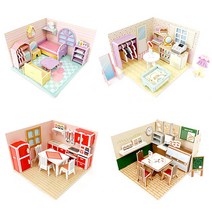 페이퍼 조립 미니어쳐 DIY 4종, 마이룸