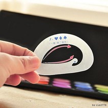 [모비딕컴퍼니] 아이브로우펜슬 눈썹펜슬 휴대용눈썹빗 화장 브러쉬 펜슬 눈화장도우미, 잇★ 아이섀도우도우미 눈썹틀 눈썹정리 눈썹칼 화징소품, 잇★ BT-1type