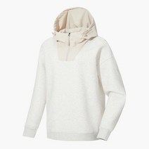 코오롱스포츠 (TVTBA21422PBE)추절 여성 우븐 하이브리드 HOODIE