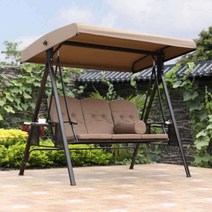 야외 그네의자 원두막 행잉체어 요람 통나무그네