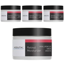 YEOUTH 레티놀 모이스처라이저, 4개, 60ml